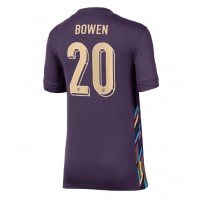 Fotballdrakt Dame England Jarrod Bowen #20 Bortedrakt EM 2024 Kortermet